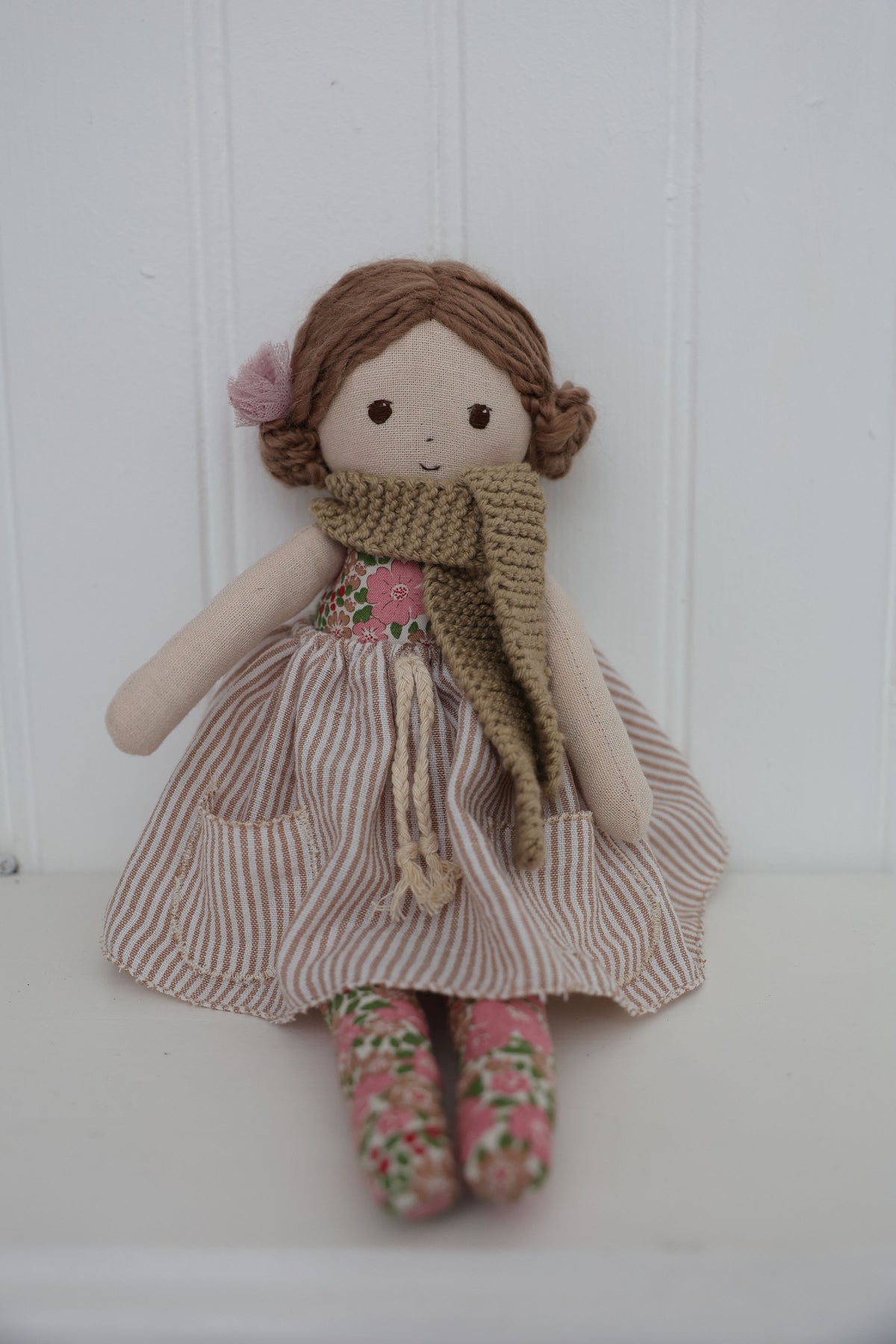 Soft Striped Skirt