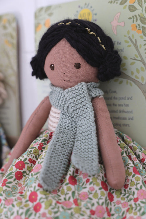 Ivy - Handmade Fabric Doll